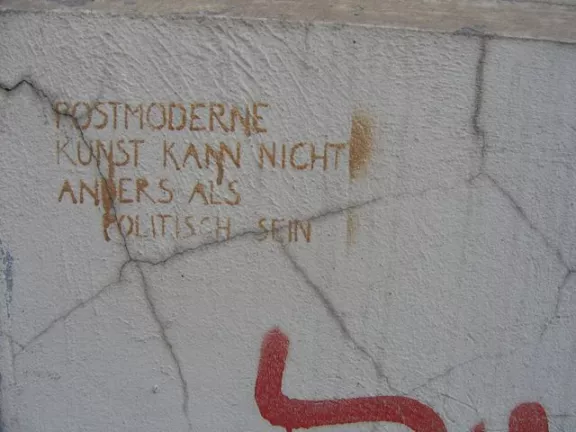 DE Berlin postmodern art