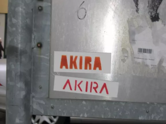 DE Berlin Akira sticker