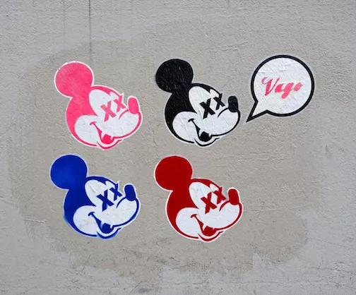 DE Berlin vago Mickey Mouse freak