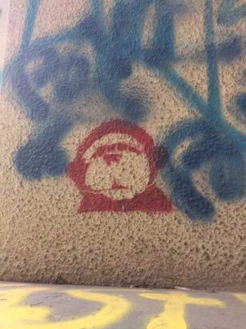 GR Exarcheia Monkey by Eleni
