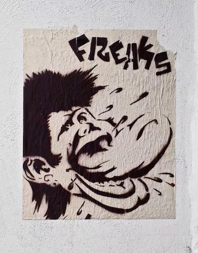 DE Hamburg FREAKS sticker