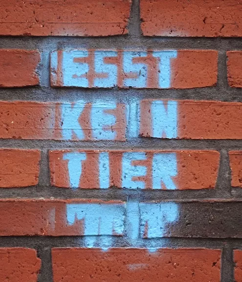 DE Hamburg esst kein tier ph TXMX