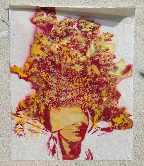 DE Hamburg flower head paste up ph TXMX