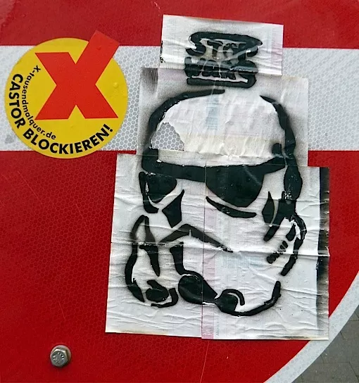 DE Hamburg Star Wars stormtrooper sticker