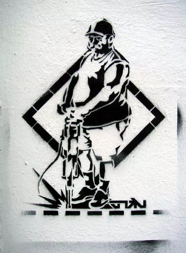 DE Hamburg jackhammer