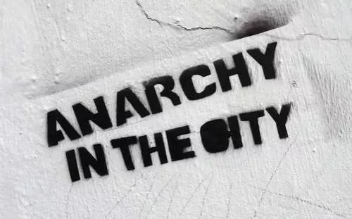 DE Hamburg anarchy in the city