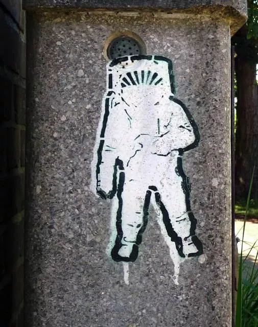 DE Hamburg astronaut