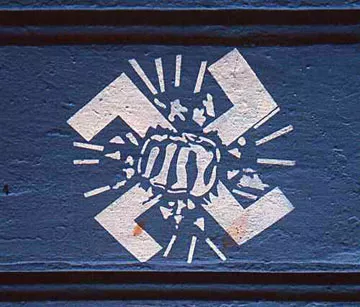 DE Hamburg ANTIFA hakenkrz