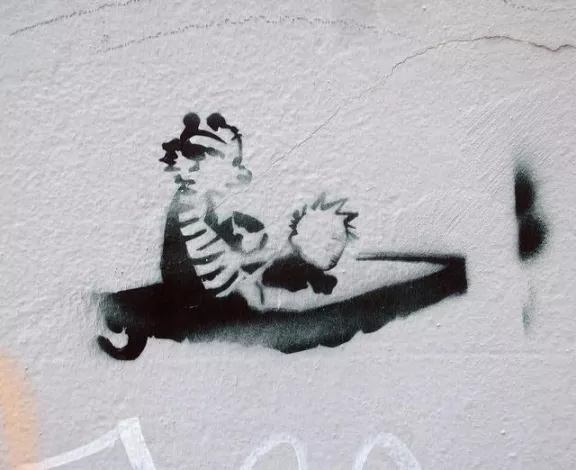 DE Hamburg Calvin and Hobbes