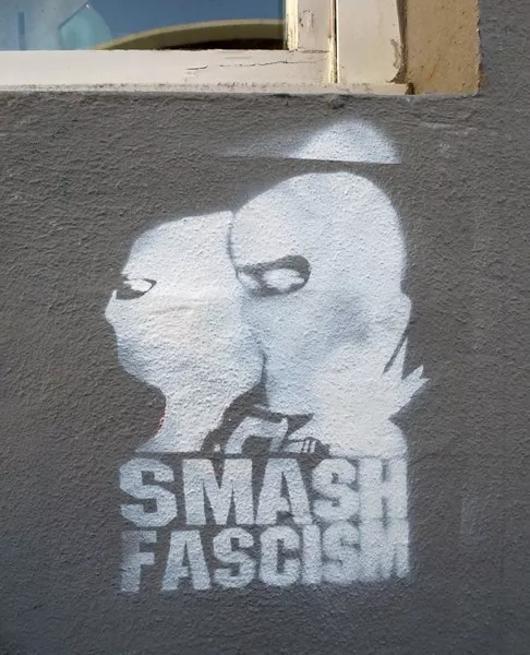 DE Hamburg antifa Smach Fascism