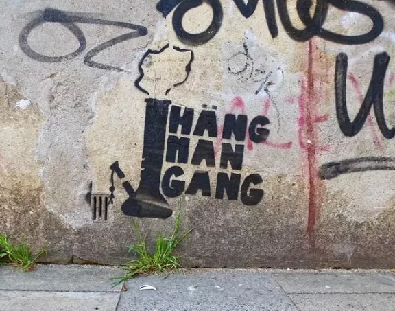 DE Hamburg bong Hang Man Gang