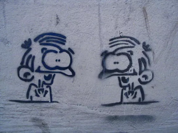 HU Budapest caricature