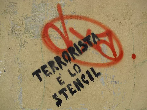 IT Florence Terrorista e lo Stencil
