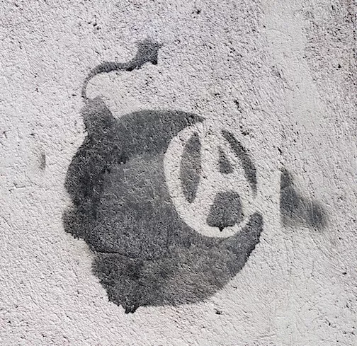 IT Catania Circle A Anarchist Bomb