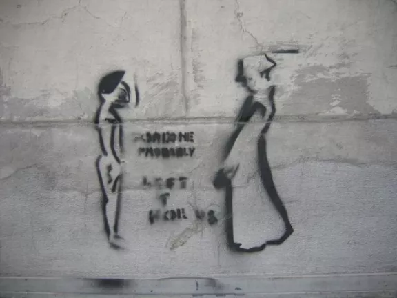 IT Florence two figures