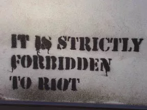 IT Vicenza forbidden to riot
