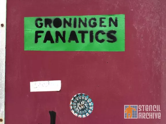 NL Groningen Fanatics sticker