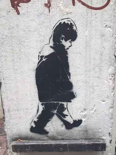 NL Amsterdam Child Walking