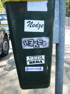 NL heksdenhaag HEKSS sticker