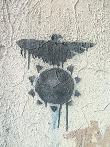 PL Krakow bird on sun