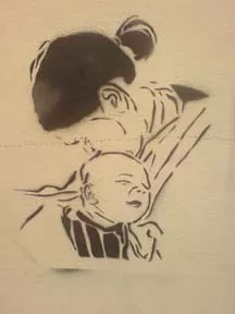 PL Krakow kissing baby