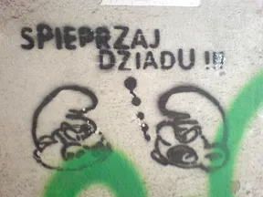 PL Krakow smurfs fk u old man