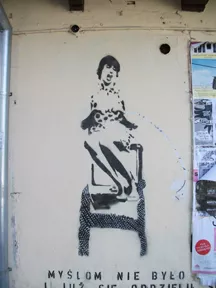PL Lublin woman on chair detail