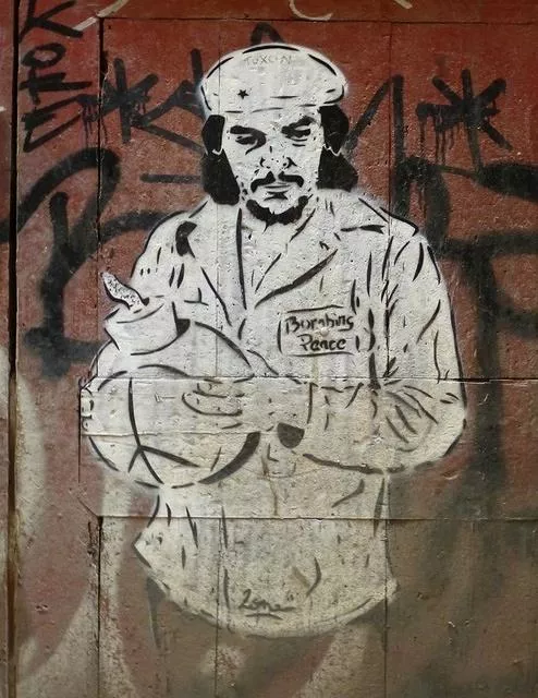 ES Barcelona Che Bombing Peace