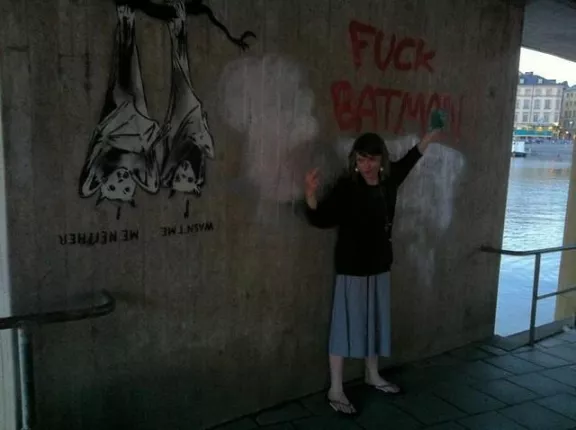 SE Liljeholmen fuck batman