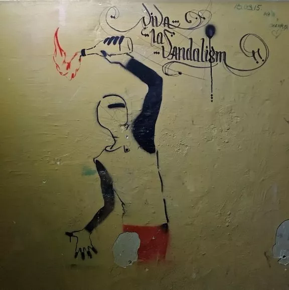 UA Lviv Viva Vandalism