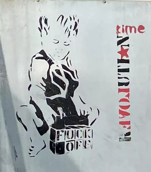 UK Brighton Revolution Time F..K Off ph Novy
