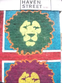 UK Camden lion
