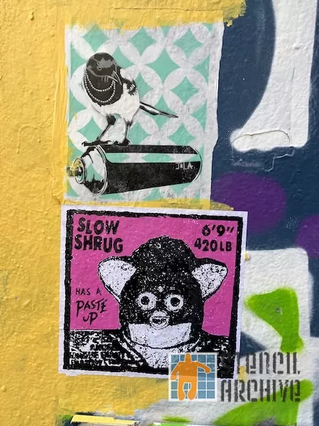 UK London Brick Lane JOLA sticker
