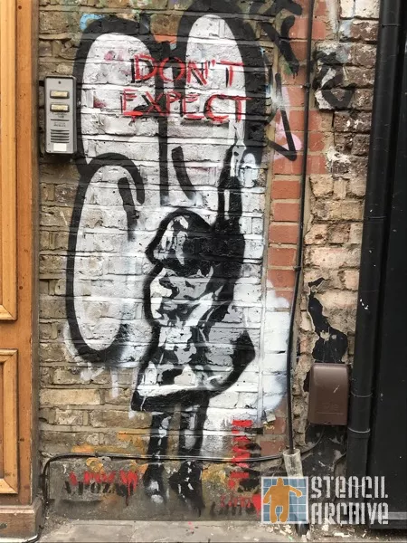 UK London Brick Ln A Pozan Dont Expect