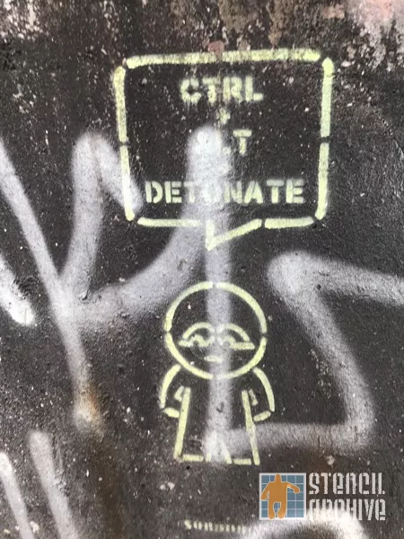 UK London Brick Ln Ctrl Alt Detonate