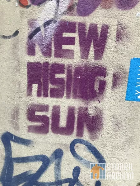 UK London Brick Ln New Rising Sun
