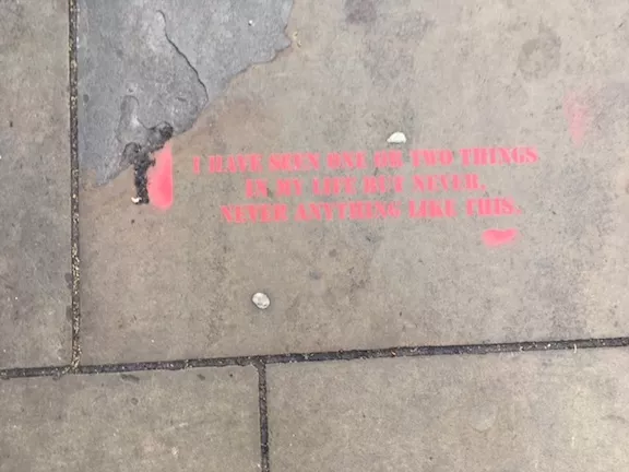 UK London I have seen a few things