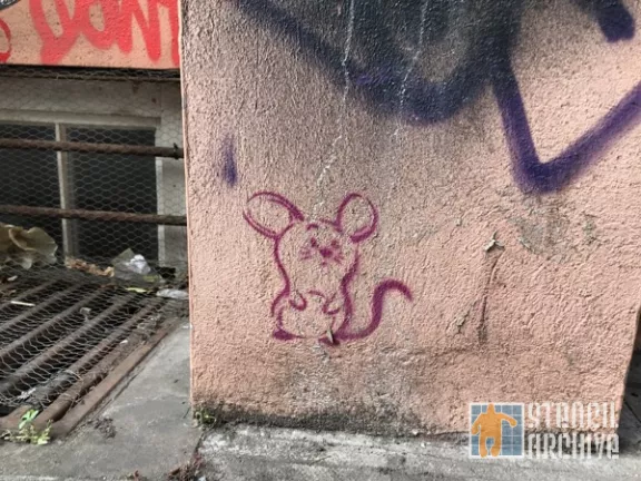 UK London Shoreditch mouse