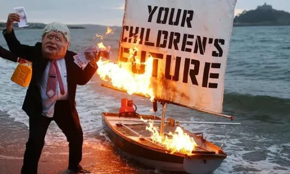 UK Ocean Rebellion G7 Protest