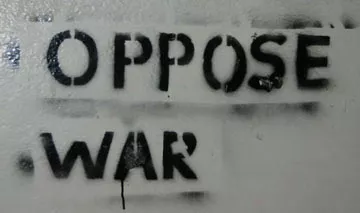 UK Plymouth Oppose war