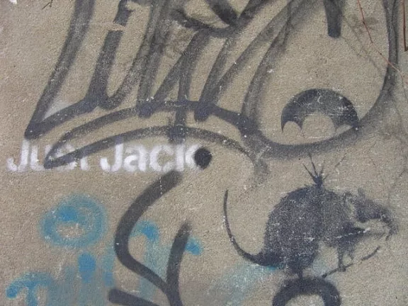 UK London JustJack Banksy