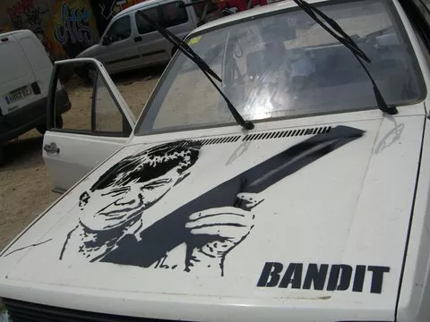 bandit on car 3072x2304