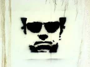 KZ wearing glasses
