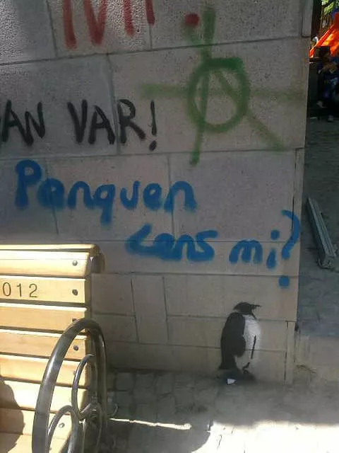 TK Gezi uprising penguin