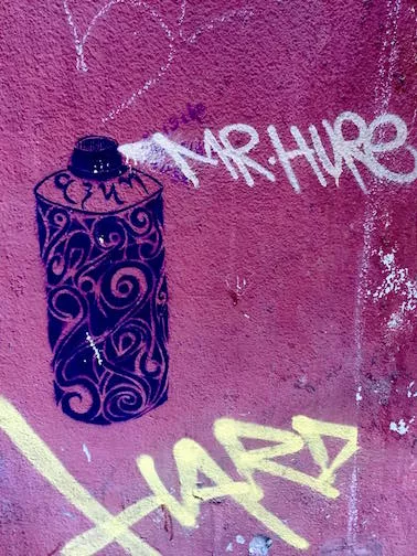 TR Istanbul spray can Mr Hure
