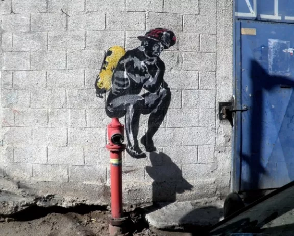Dede IL thinker firefighter