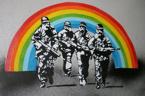 IR SOT war rainbow