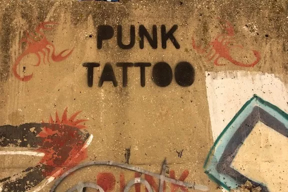 LB Beirut punk tattoo ph S Tunic