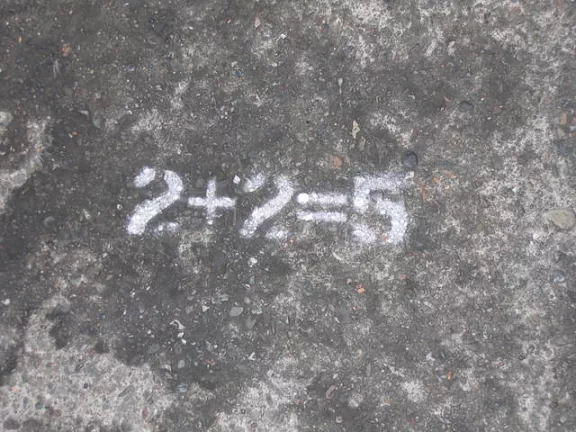 2+2=5 SF Mission sanserif