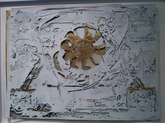 Adam Feibelman Machine cut out